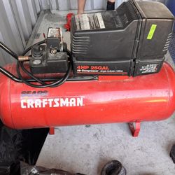Craftsman air compressor runs great