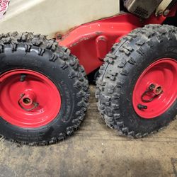 Pair Of 4.1 X 6 Tires And Rims