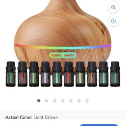 Aromatherapy With 10 Essential Oils 