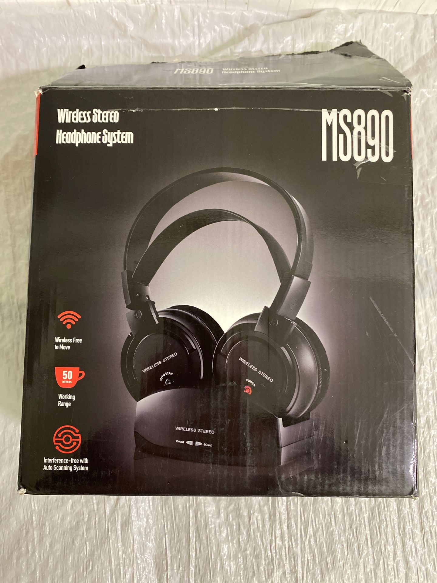 MS890 Wireless Stereo Headphone System