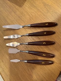 Set of 5 Artist Palette Knives