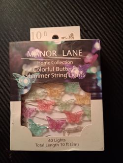 Shimmer string lights new