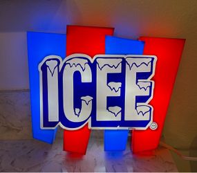 Vintage ICEE 3D light