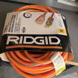 Ridgid 12 Gauge Extension Cord 100 Feet 
