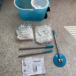 Hurricane  II  360°  spin  mop  -  $40