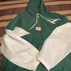 Mitchell and Ness Philadelphia Eagles Windbreaker XL