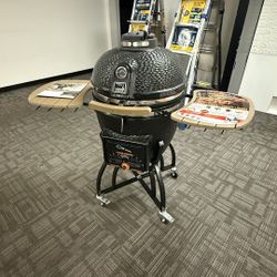 Vision Kamado 4-in-1 Dual Fuel Grill – BBQ & Smoker