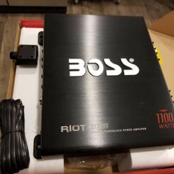 Car Audio Subwoofer Amplifier - 1100 High Output, Monoblock, Class A/B, 2/4 Ohm Stable, and more