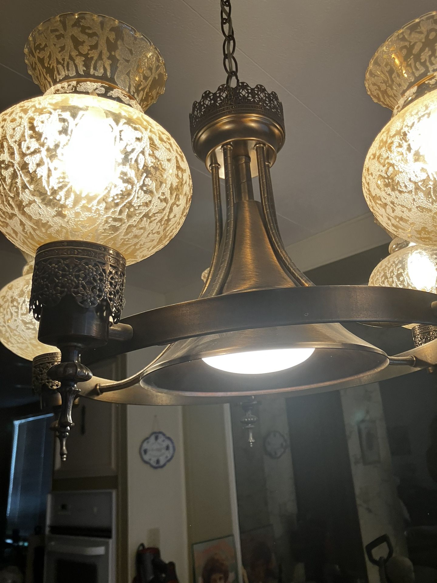 Chandelier With Double Lighting Stunning