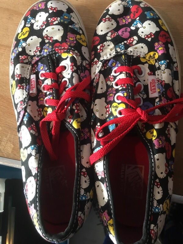 Vans girls size 3.0 Hello Kitty