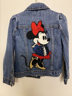 Girls Minnie Mouse Jean Jacket