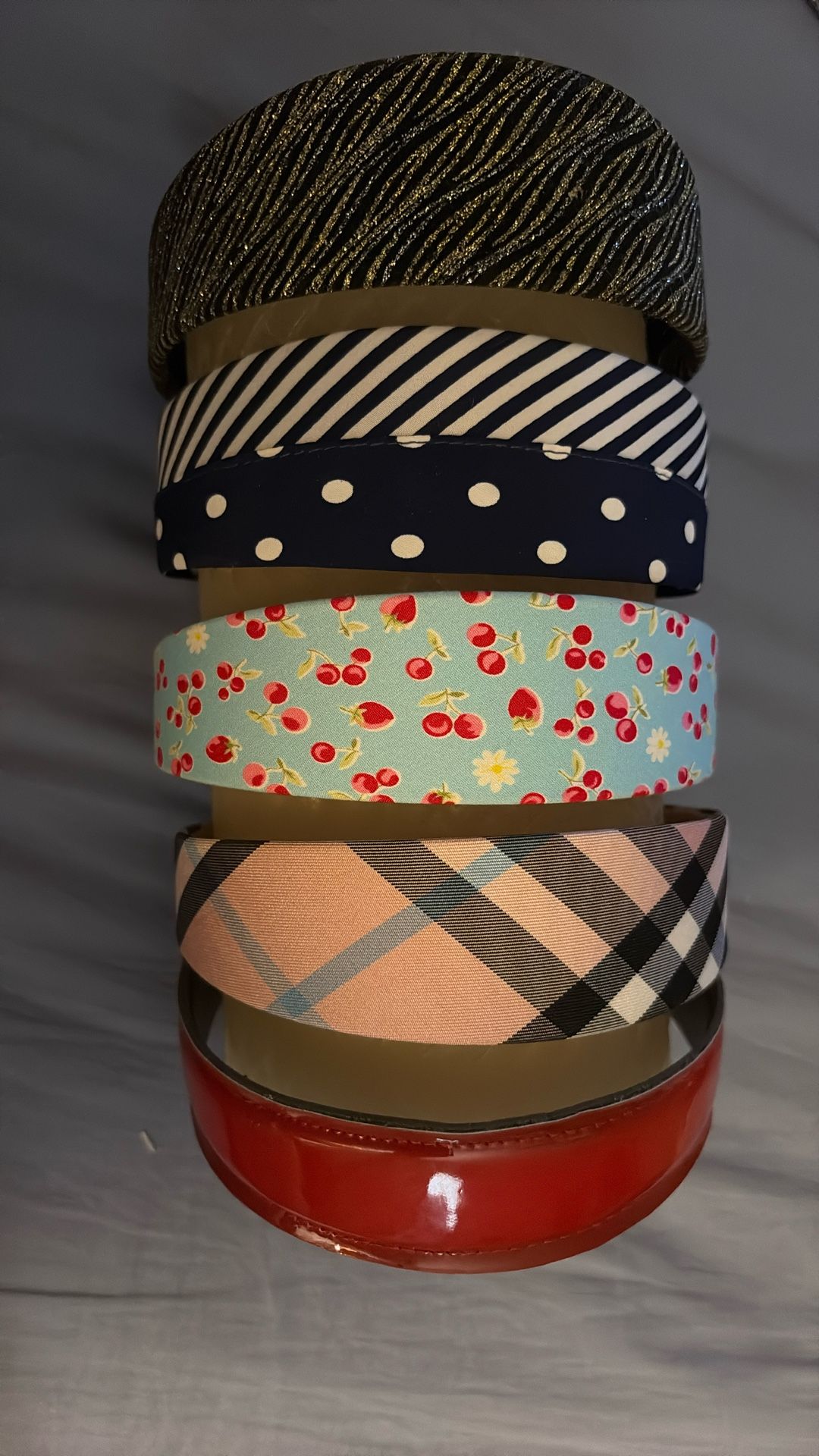 5 Headbands-assortment Of Styles