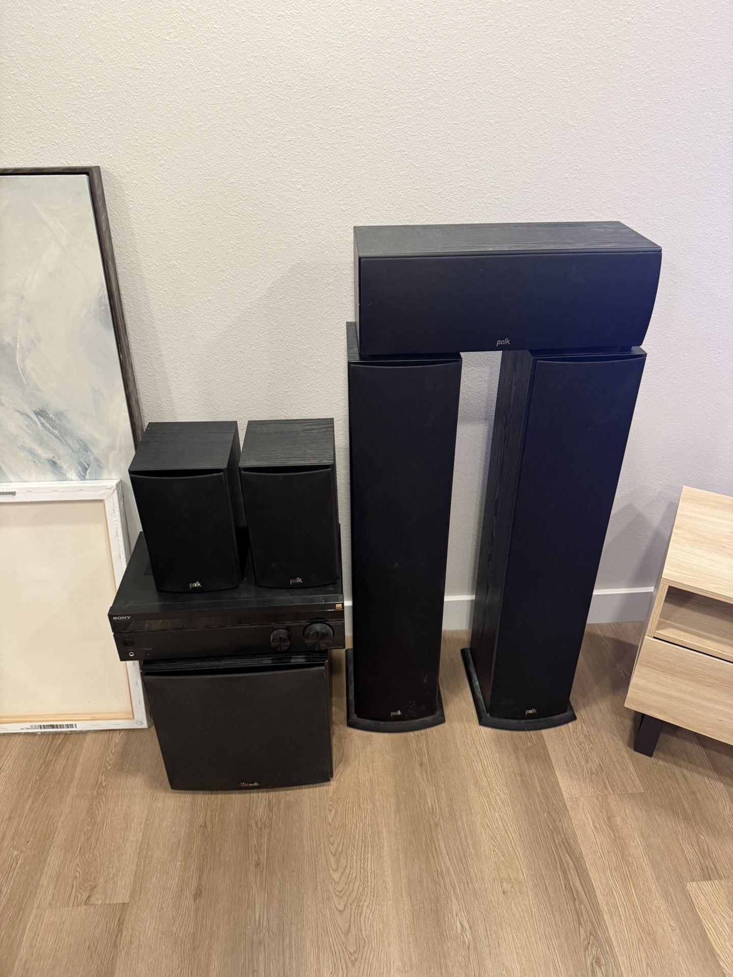 5.1 Surround Sound Polk/Sony