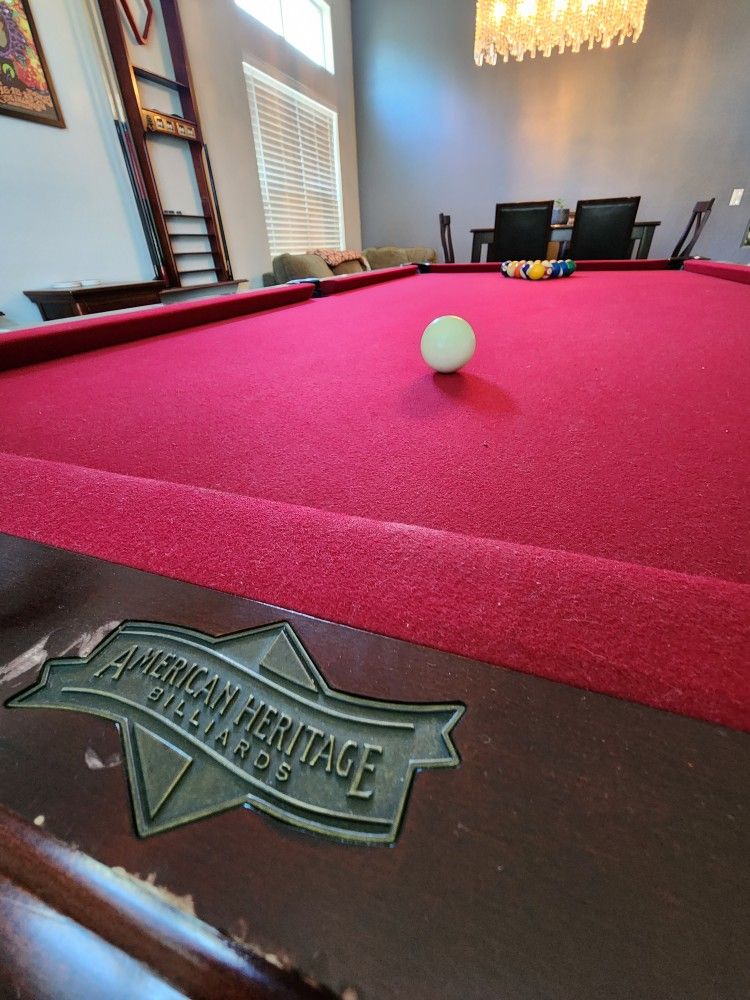 American Heritage Billards Table