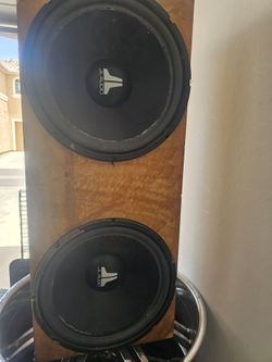 (2)JL speakers