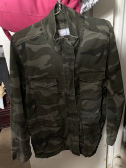 Camouflage jacket size xl