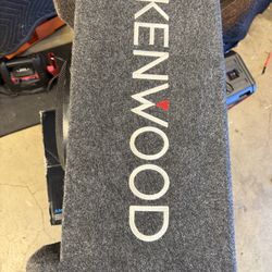 Kenwood 12” down fire subwoofer