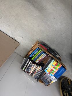 DVDs and some games for Xbox