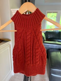 Urban Outfitters Cable Knit Open Back Halter Top S