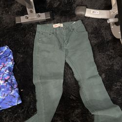 Levi Green Jeans Size 15