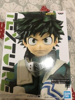 My hero academia midoriya texture figure