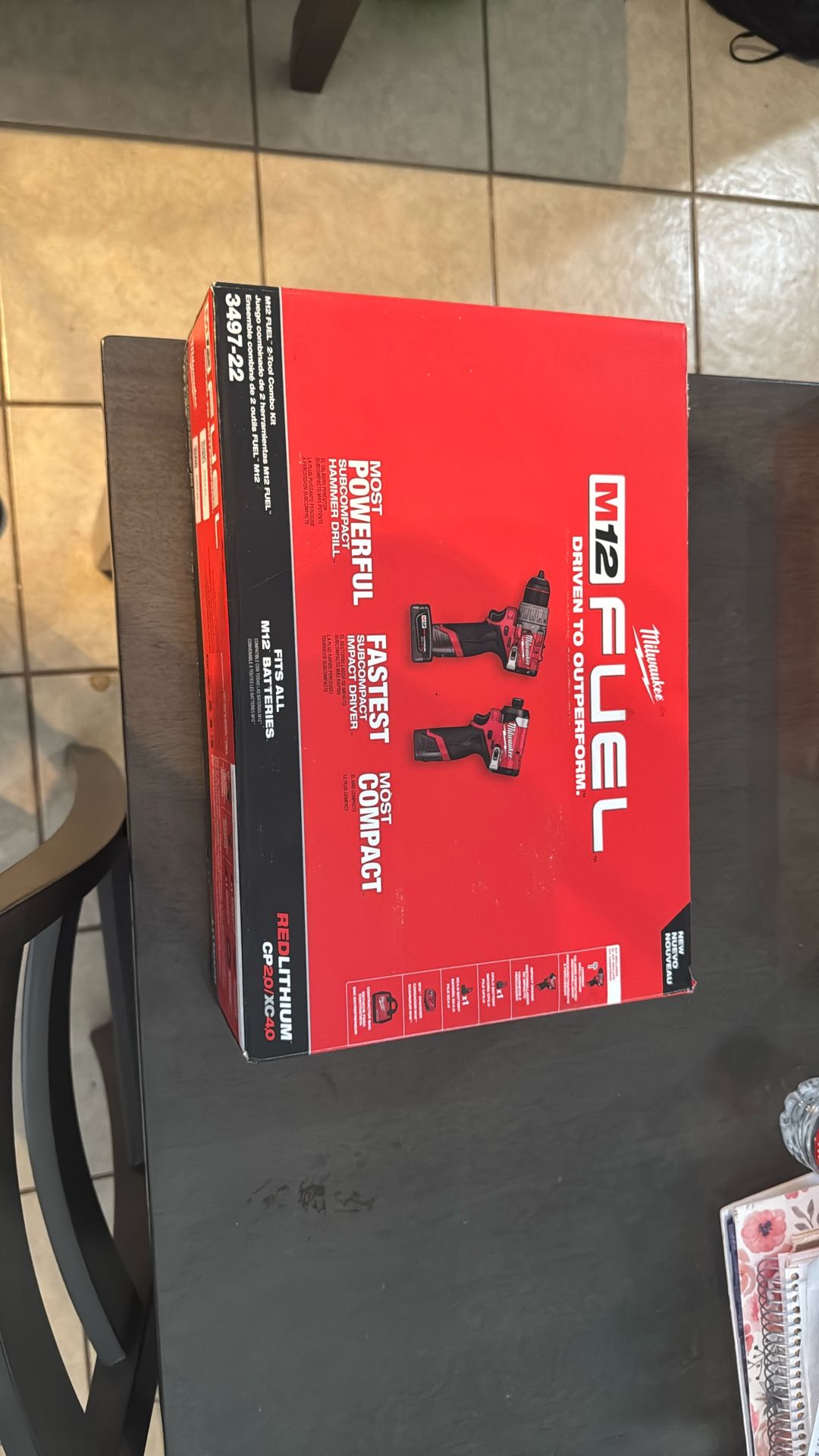M12 FUEL 2-Tool Combo Kit (Hammer Drill/Driver & Impact Driver)