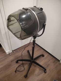 Hooded Floor Hair Bonnet Dryer