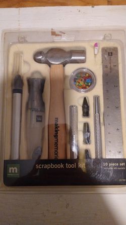 Scrapbooking tool kit