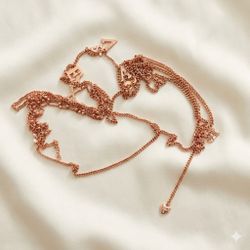NWT Savage X Fenty "Ms. Minx" Body Chain Garter Belt – Rose Gold (Size XS/S)