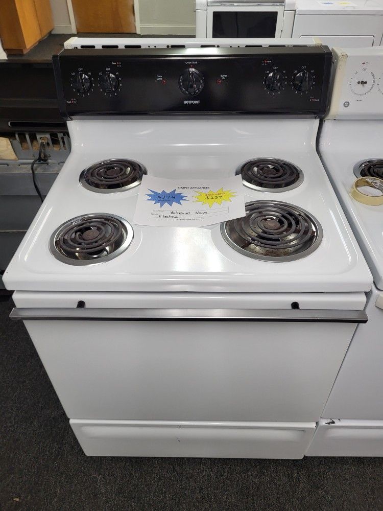 🔥End Of Summer Sale! Hotpoint Electric Stove-Warranty Included