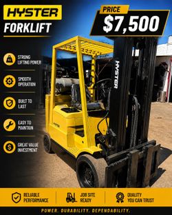 Hyster Forklift In Great Shape Ready To Work!