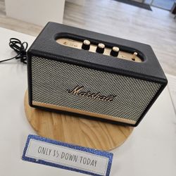 Marshall Action II Bluetooth Speaker - 90 Days Warranty - Payments Available With $1 Down 