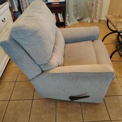 Gray Recliner 