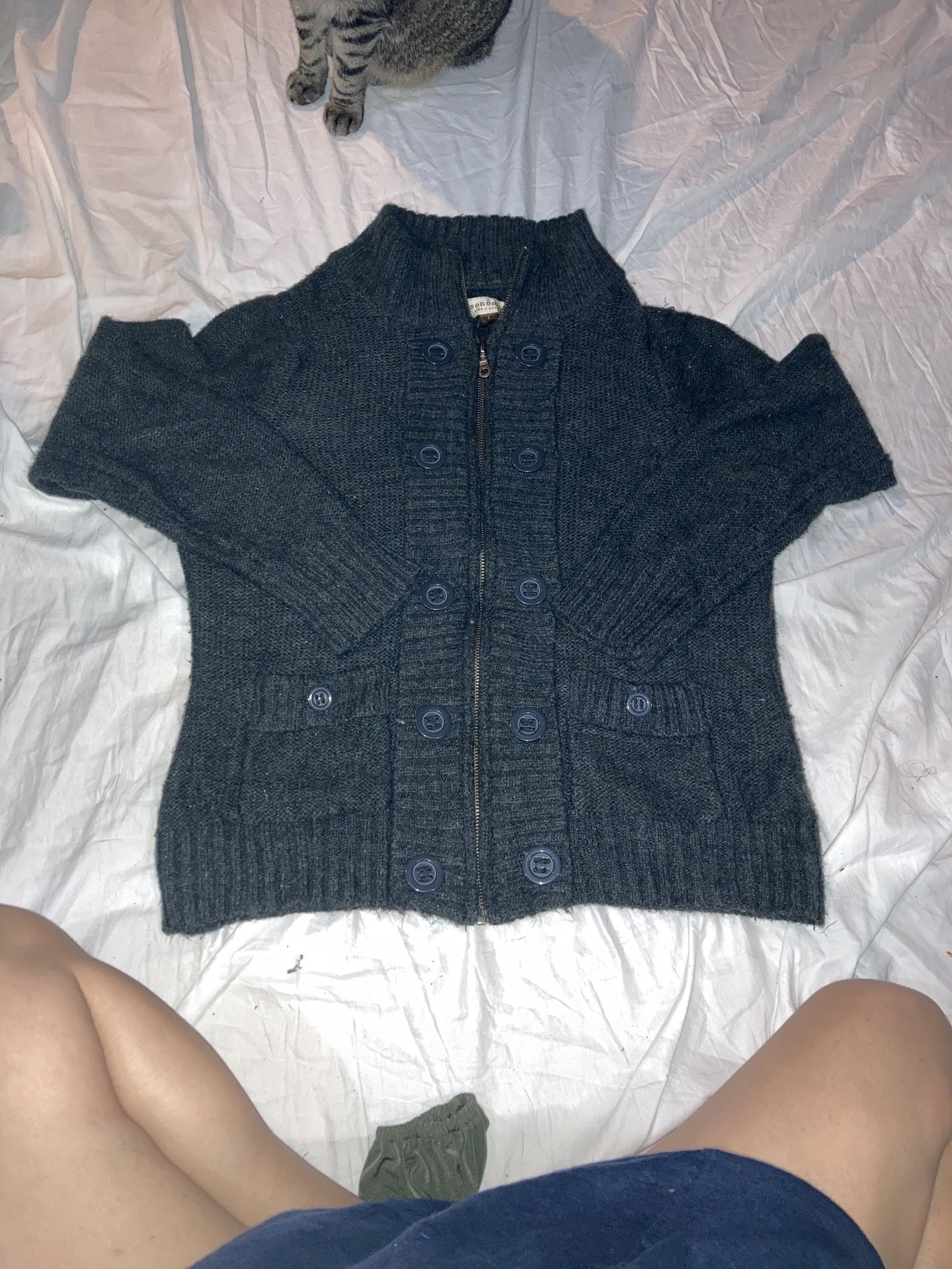 Sonoma Kids' Knit Jacket - Charcoal