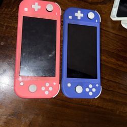 2 Nintendo switch Lites