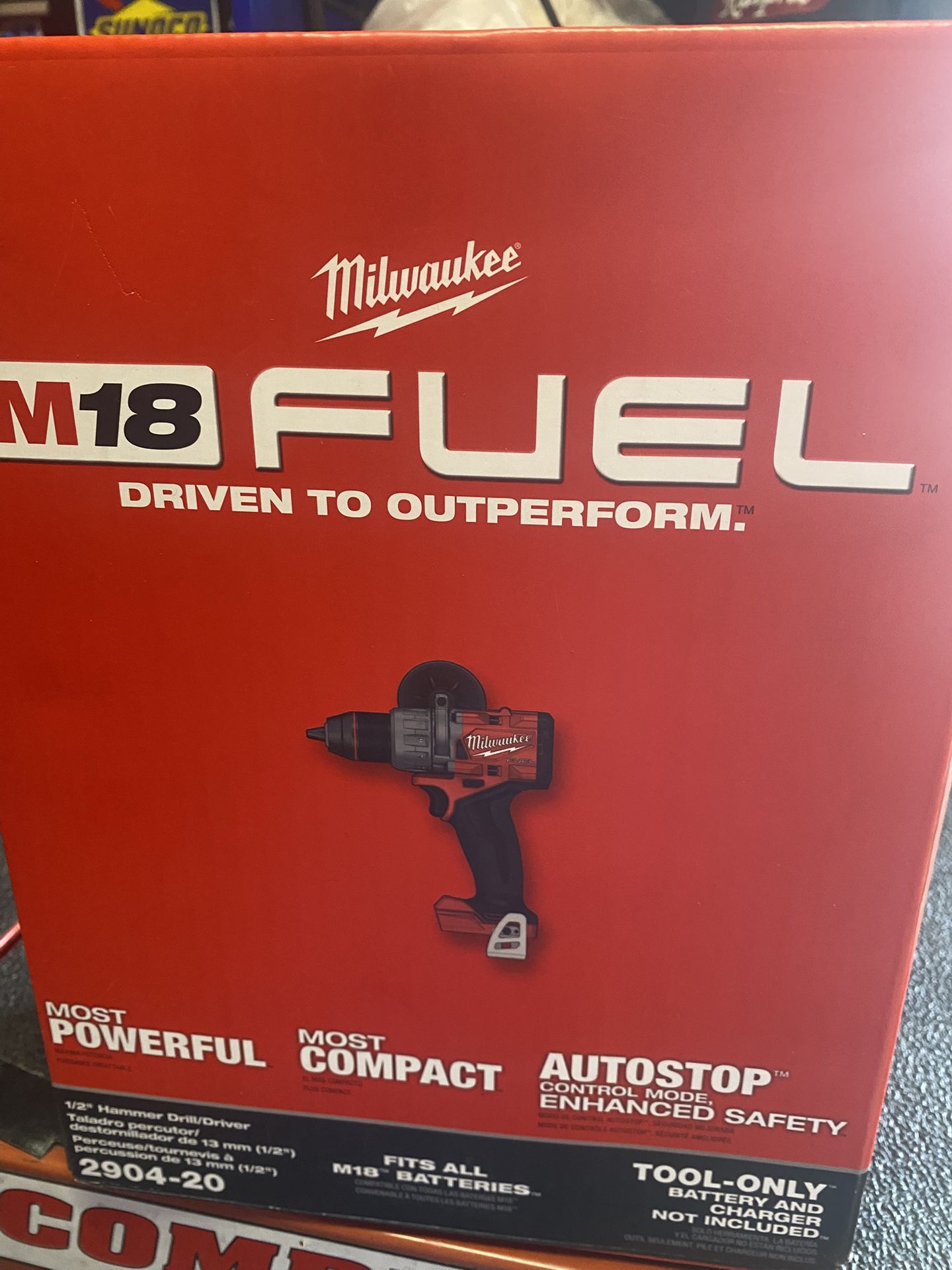 MILWAUKEE M18 FUEL 1/2 HAMMER DRI/ DRIVER #2904 -20