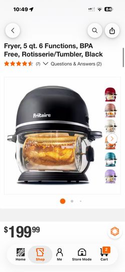 Glass air fryer. Moving cross country. Selling all.
