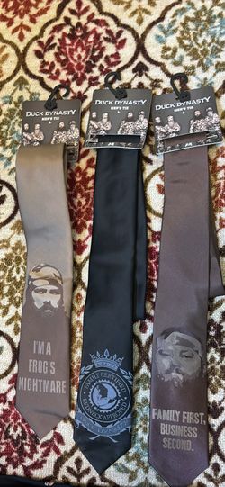 Three New Duck Dynasty Ties All For $5