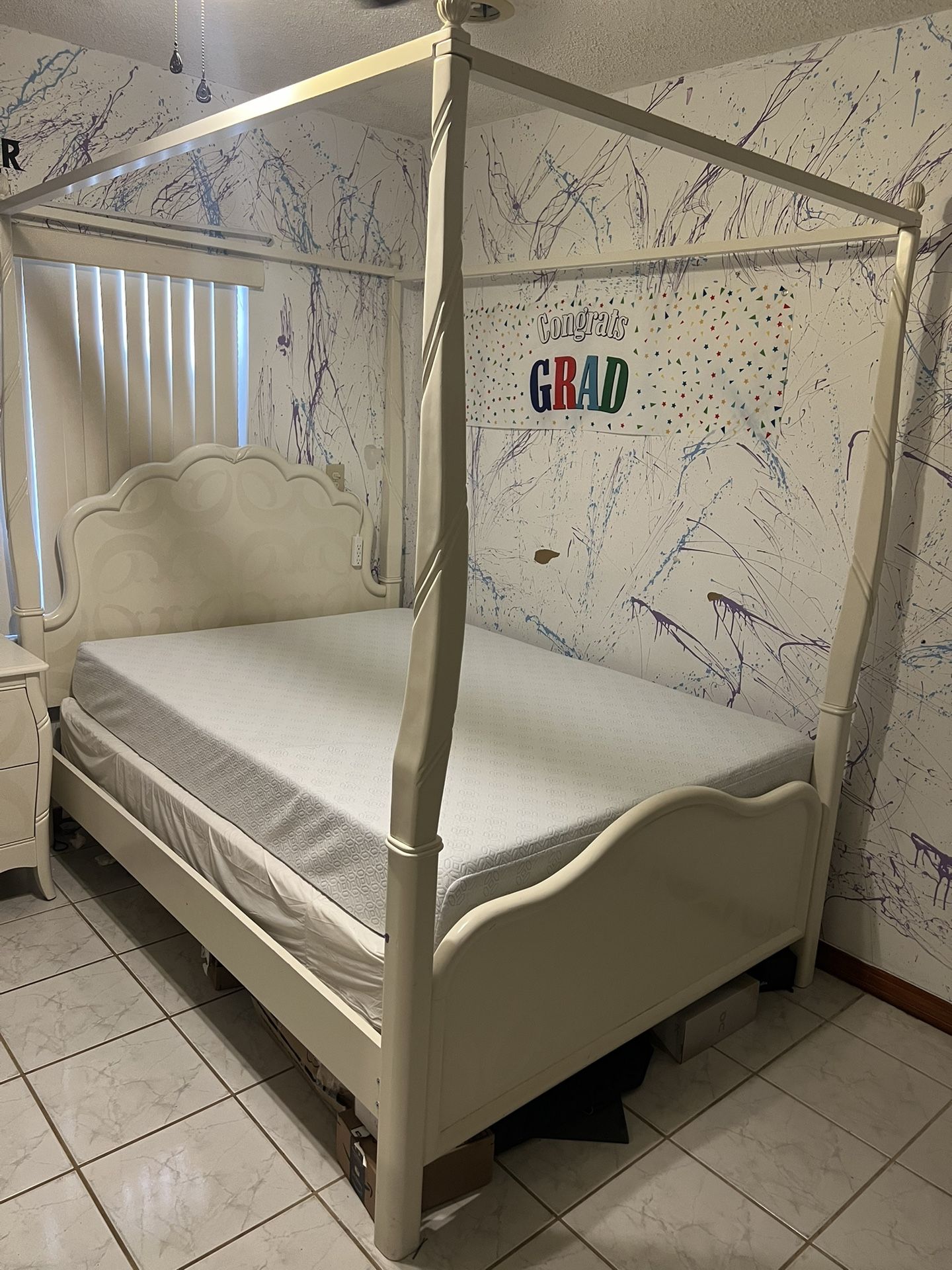 Disney Princess ๐ธ Full Bedroom Set With Mattress