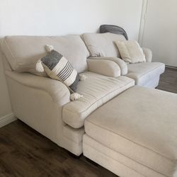 Ashley Chairs & Ottoman