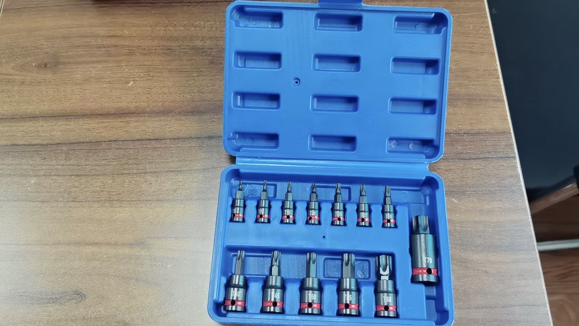 12-Piece Torx Bit Socket Set (T8–T70) – Heavy-Duty Impact Star Socket Kit – Wholesale Available 