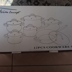 Heim Concept 12 Pc Cookware Set