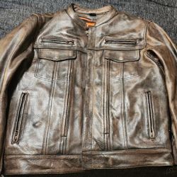 MAKE OFFER - Milwaukee Leather Jacket (zip out liner) 