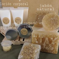 Jabones, Lociones, Lip balm Naturales