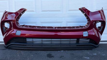 RED TOYOTA HIGHLANDER 2020 2021 2022 2023 2024 2025 FRONT BUMPER