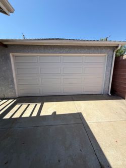 Garage door 15 feet