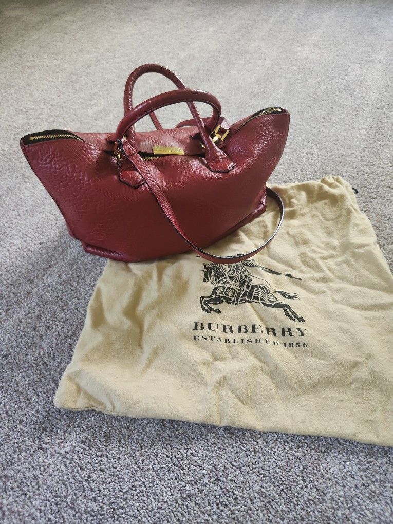 Burberry Bag Red