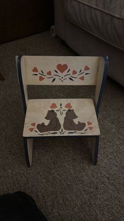 vintage step stool