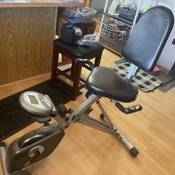 Exerpeutic Incline Foldable Exercise Bike $40 - 67th ave/Bell 