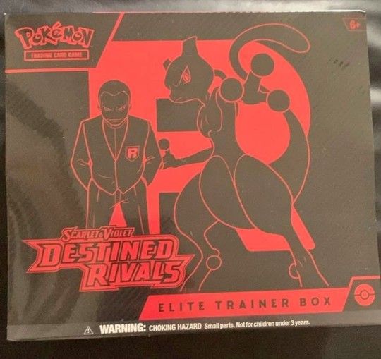 Pokémon Destined Rivals ETB New Sealed